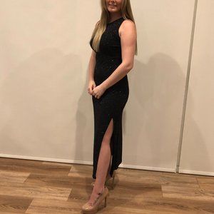 Black Sparkle Jessica Howard Holiday dress